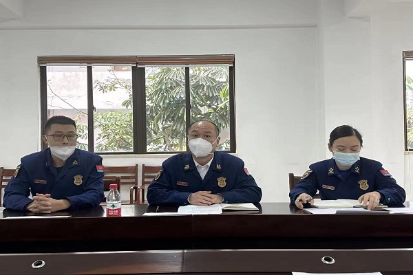 海南省消防救援总队消防行业职业技能鉴定站组织召开鉴定工作提质增效座谈会(图2)